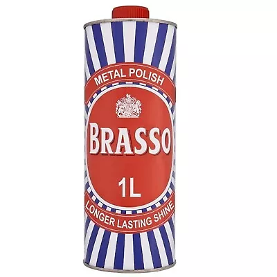 £12.99 • Buy Brasso Metal Liquid Polish Brass Copper Stainless Steel & Pewter Cleaner 1L