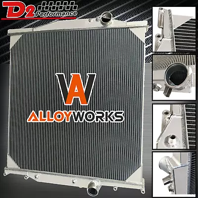 For VOLVO VNL CXN CHN TRUCK 10.8L 12.7L 16.1L 2003-2008 3 ROW Aluminum Radiator • $559