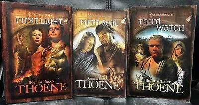 Lot Of 3 AD Chronicles Books By Bodie & Brock Thoene (Hardcover/Paperback) • $15.55