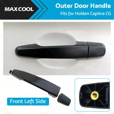 FRONT LEFT LH Outer Door Handle Black Suitable For Holden Captiva 2006-2018 • $15.99