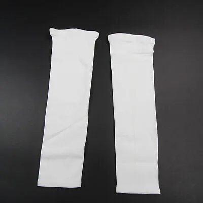 McDavid Compression Sleeves-Arm (Shooting) Pair L Large White New Basketball • $7.60