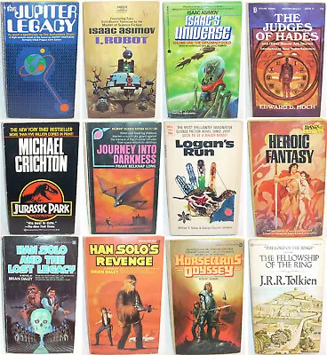 FANTASY & SCIENCE FICTION [ MULTI-LISTING ] Book Titles * H-L * Sci-Fi Vintage  • $3.95