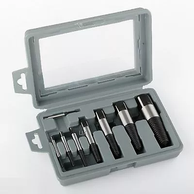 8pc Damaged Nut Screw Extractor Easy Out Set Bit Bolt Stud Remover Tool • $25.94