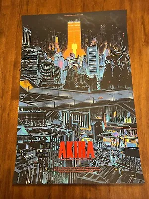 AKIRA Screen Printed Movie Poster Print KILIAN ENG Not Mondo BNG Killian • $299.95