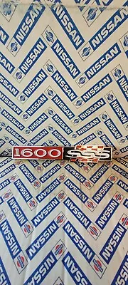 $70.96 • Buy Datsun 510 1600SSS Trunk Emblem NEW Aftermarket