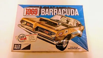 Mpc 1969 Plymouth Barracuda 3in1 Customizing Kit - 1/25 Scale Model Kit  Lot • £34.95