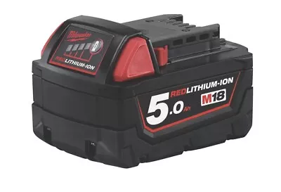 Milwaukee M18 5.0Ah REDLi-ion Battery - Genuine Uk Stock • £55