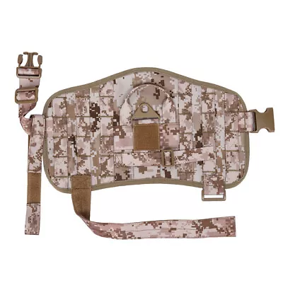 Tactical Scorpion Dog Training Vest Harness Compact Canine K9 Camo MOLLE D2 • $18.95