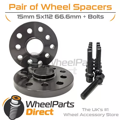 Spacers & Bolts 15mm For Merc E-Class E55 AMG [W210] 98-02 On Original Wheels • $55.48