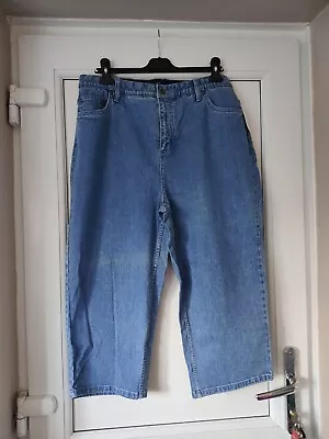 Casual & Co Stretch Denim Blue Jeans (QVC) Size 20 New Other. See Description  • £3