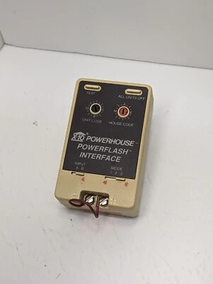 $19.95 • Buy X-10 Powerhouse PF284 PowerFlash Interface Plug-in Only