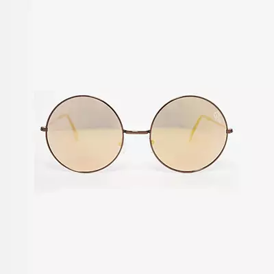 $71.67 • Buy Sunglasses Quay Dynasty Copper Gold Mirror 60 22 140 New