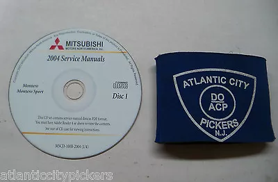 2004 Mitsubishi Montero Montero Sport Service Shop Repair Manual Cd • $24.99