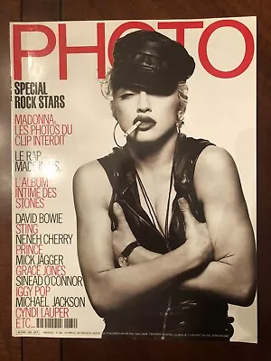 Madonna French PHOTO Magazine - March 1991 • $49