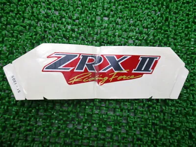 KAWASAKI Genuine New ZRX-II Side Cover Decal 6919 • £11.41