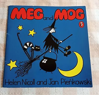 Meg And Mog Large PB Exct Condition • £1.30