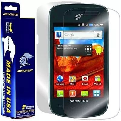 ArmorSuit Samsung Galaxy Proclaim HD Clear Screen Protector + Full Body Skin USA • $17.45