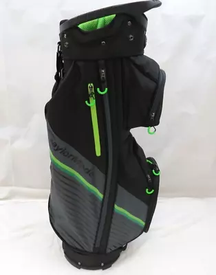 New TaylorMade RBZ Speedlite Cart Golf Bag - 14 Way Divider - Black/Green Bag • $16.50
