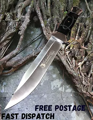 COLUMBIA Fixed Blade Knife Large Bowie Camping Hunting Survival Full Tang Knife  • $49.99