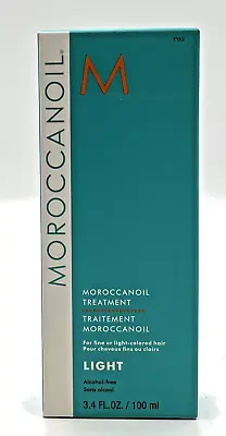 Moroccanoil Treatment Light/Fine Or Light-Colored Hair 3.4 Oz+Pump • $45.97