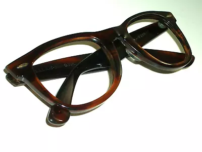 50m Vintage B&l Ray Ban L2053 Thick Wayfarer 5024 Eyeglass/sunglasses Frame Only • $202.49