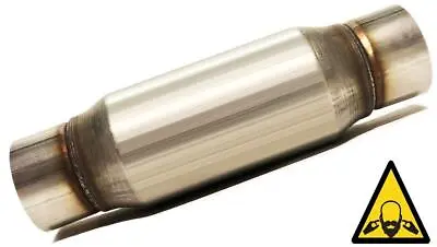 3  Straight Universal Glass Pack Muffler Resonator ColtExhaust • $38.74
