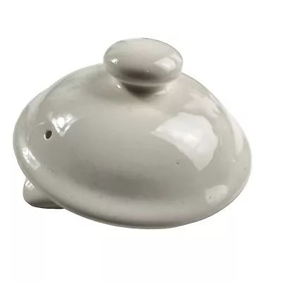 Mrs. Tea By Mr. Coffee Ceramic Pot Lid HTM1D Replacement Part White TOP ONLY • $13.49