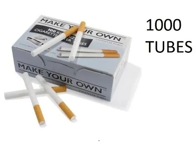1000 Rizla Branded Make Your Own Concept Cigarette Filter Tubes King Size Ks • £14.99