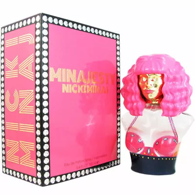 NICKI MINAJESTY By Nicki Minaj 3.4 Oz Eau De Parfum Spray NEW In Box For Women • $33.40