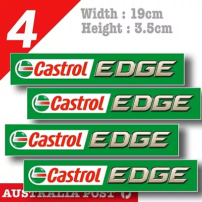 Castrol EDGE  Logo CASTROL EDGE Oil Logo  Stickers • $8.50