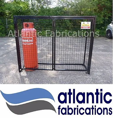 £320 • Buy  4 X Propane 47kg Gas Cylinder - Bottle Cage 1400h X 1800w X 500d With Back