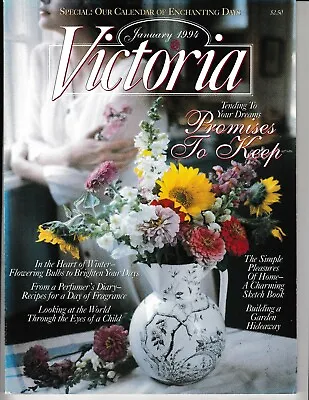 Victoria Magazine | January 1994 Volume 8 Number 1 • $5.55