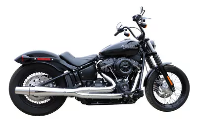 $1599.95 • Buy Thunderheader X-Series 2 Into 1 Chrome Exhaust System Pipes Harley Softail 18+