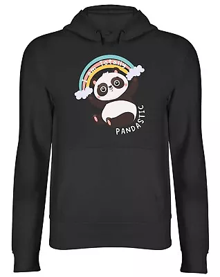 Totally Pandastic Hoodie Mens Womens Panda Lover Kawaai Top Gift • £17.99