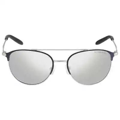 Michael Kors Silver Mirrored Round Men's Sunglasses MK1111 12076G 54 • $57.06