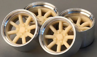 Hobby Design 1/24 16' Rs-Watanabe Wheels For Tamiya 240Z • $28.95