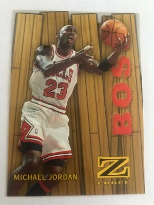 $45 • Buy 1997-98 Skybox Z Force Boss Michael Jordan #10 Chicago Bulls Legend 