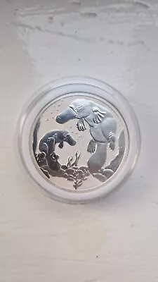 2021 Australian Platypus & Baby 2oz Silver 9999 Bullion Coin 03 • £24.45