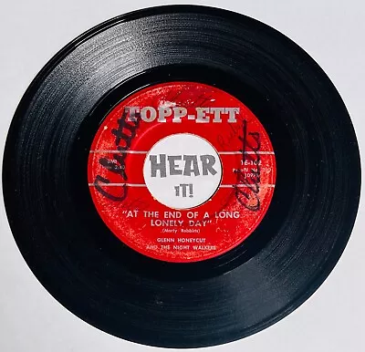 Memphis TN Rockabilly Rite 45 GLENN HONEYCUT In The Beginning TOPP-ETT Rare Hear • $6