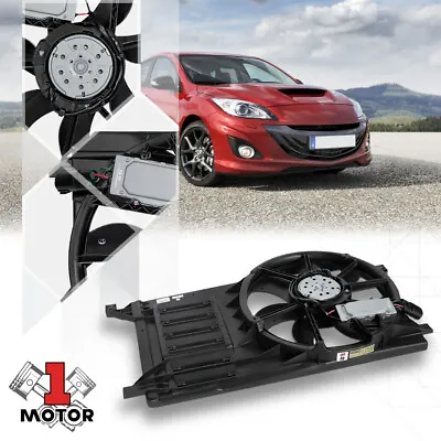 Radiator Cooling Fan Assembly OE Style Replacement For 10-13 Mazda 3 MA3115144 • $151.95