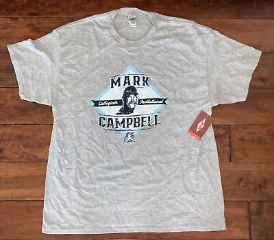 Men's Grey XL T-Shirt Mark Campbell Invitational Softball PGF Fastpitch 2022 New • $1.74