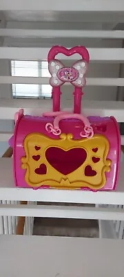 Disney Toy Pet Rolling Carrier Minnie Mouse Pink 16” Extendable Handle • £6