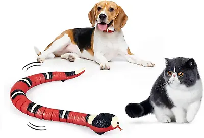USB Charging Smart Sensing Snake Pet Dog Cat Toys Electron Interactive Toys New • $19.26