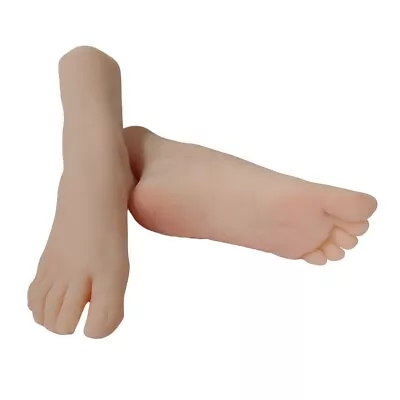 Size 5.5 Lifelike Silicone Female Legs Feet Mannequin Shoes Socks Display Model • $49.50