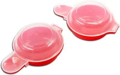 Easy Microwave Egg Cooker/PoacherSet Of 2 • $8.10