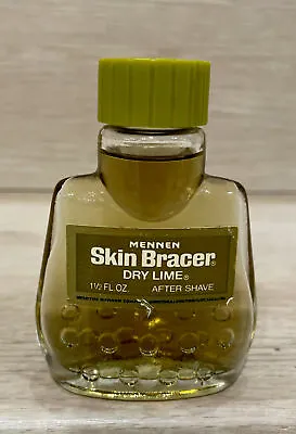Vintage Mennen Skin Bracer Dry Lime 1 1/2 Fl Oz After Shave • $15