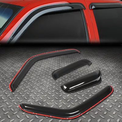 For 93-12 Ford Ranger/mazda B-series Ext Cab Window Visor Rain Vent Guard Shade • $35.88