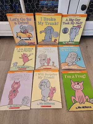 ELEPHANT AND PIGGIE Book Lot Of 9 MO WILLEMS 2 HARDBACK  • $29.99