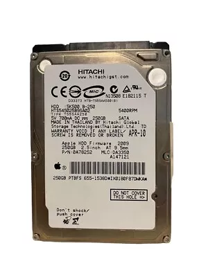 250GB HARD DRIVE For Macbook Pro A1278 A1342 A1297 A1286 A1260 A1398 A1226 A1212 • $10