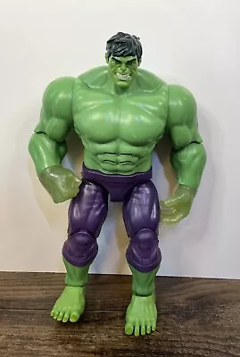 Disney Marvel Power Icons Hulk 11  Talking Action Figure Lights Sounds Smash • $19.99